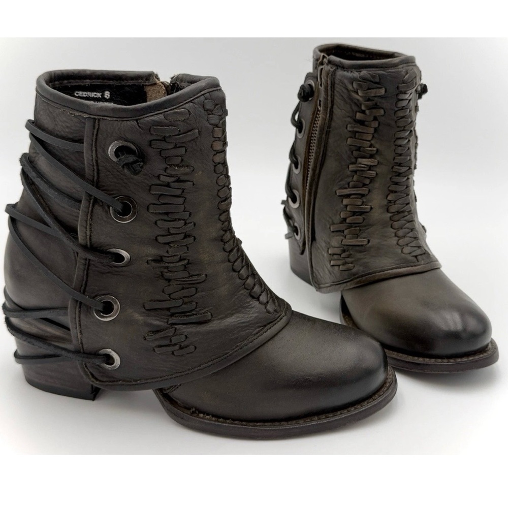Freebird Cedrick | Black | Sz 8 - Women’s Leather Booties EUC